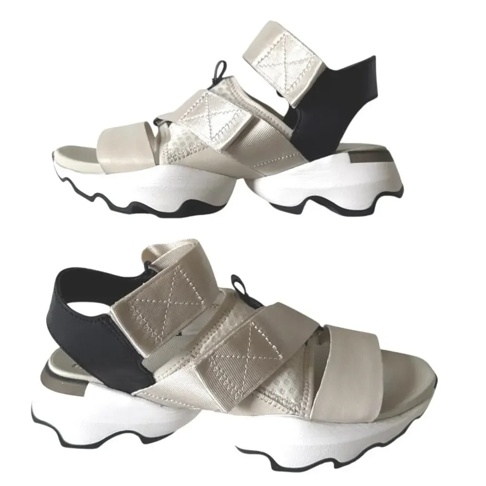 Sorel Womens Kinetic Impact Sporty Sandals in Fawn Size 7 EUC - Picture 2 of 11